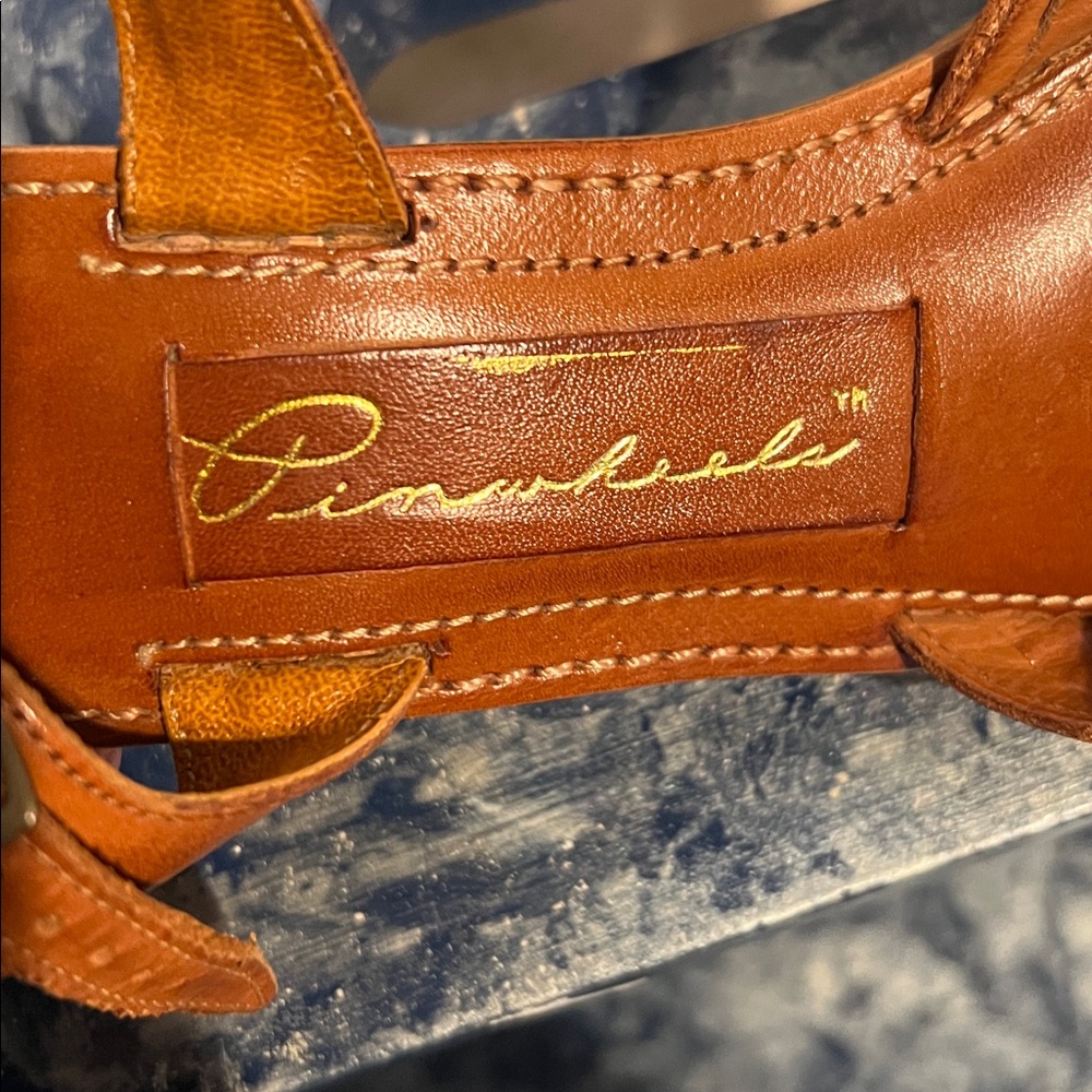Brown Leather Sandals - Picture 2 of 8